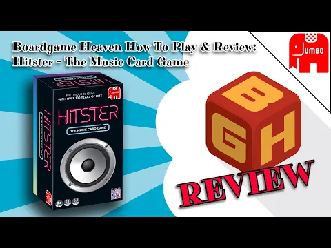 Boardgame Heaven How To Play & Review 166: Hitster (Jumbo)