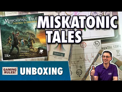 Miskatonic Tales - Unboxing