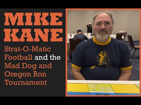 Mike Kane of Strat-O-Matic talks about calculating #football seasons, #stratomatic league history