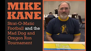 Mike Kane of Strat-O-Matic talks about calculating #football seasons, #stratomatic league history