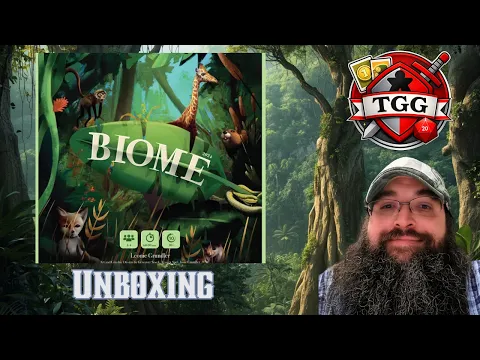 Biome Board Game Unboxing | Stunning Sustainability-Themed Game by Lioness Games!