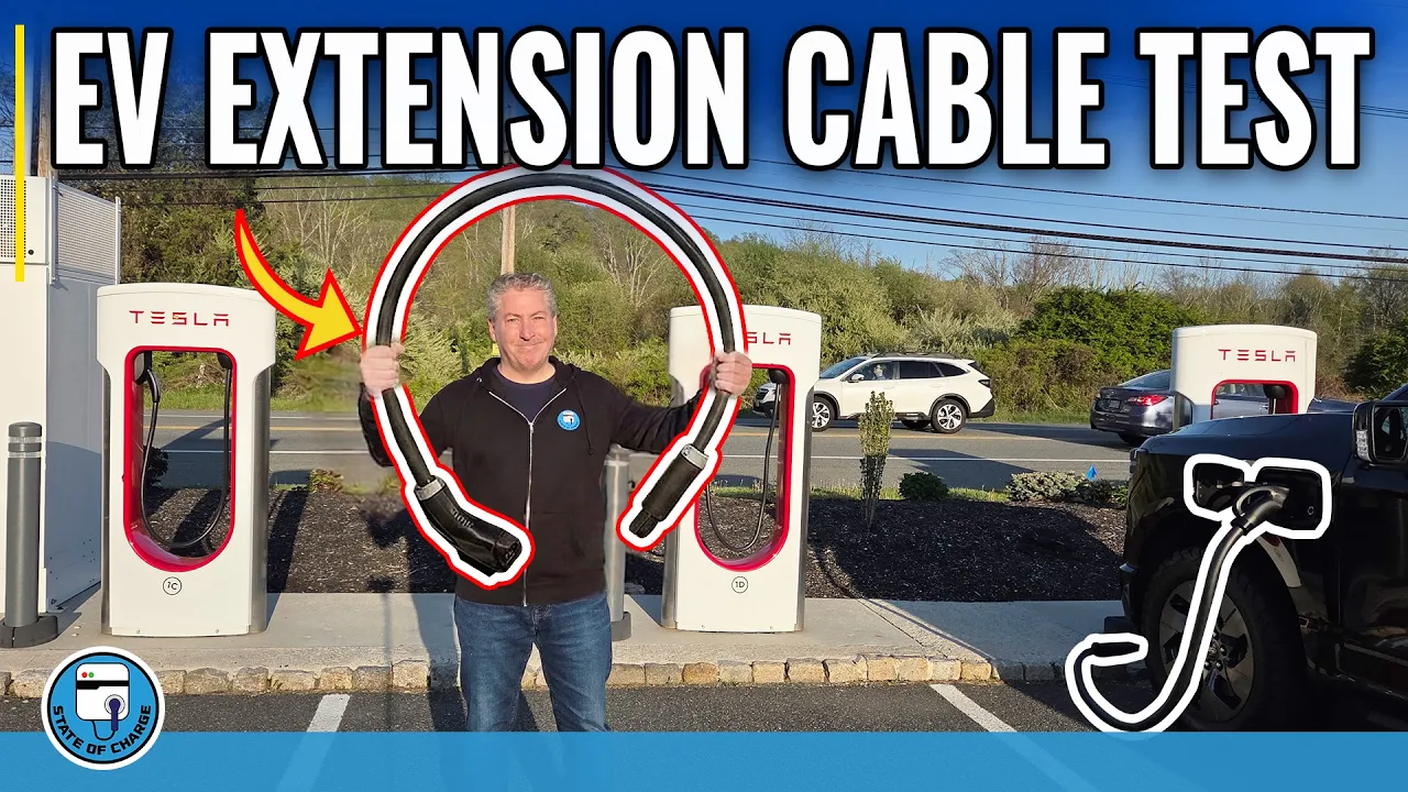 Hansshow Tesla Supercharger Extension Cable Test: Not A great result