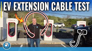 Hansshow Tesla Supercharger Extension Cable Test: Not A great result