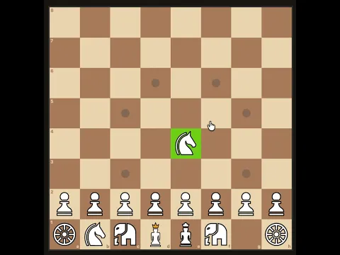 How the Ashva (Horse) Moves – Chaturanga/Shatranj Chess