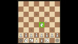 How the Ashva (Horse) Moves – Chaturanga/Shatranj Chess