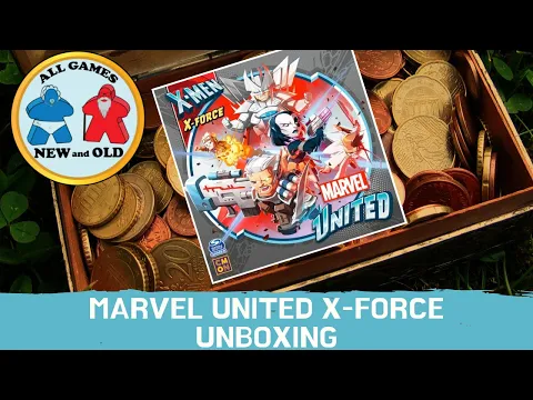 Marvel United X-Force Unboxing