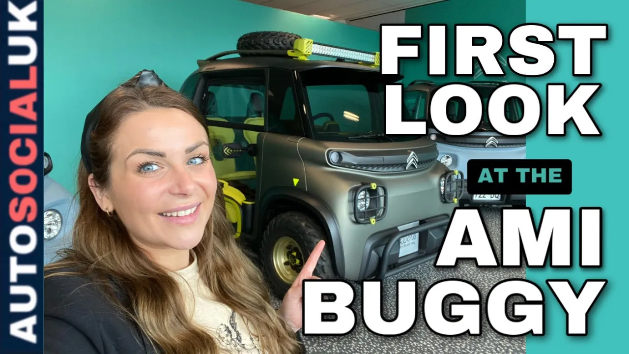 Citroen Ami Buggy - The coolest and cutest little concept car EVER! UK 4K