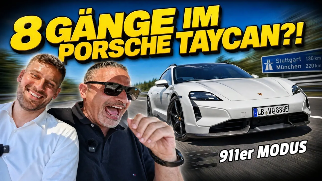 E-Shift & neue Software beim Porsche Taycan: Ich hab's getestet