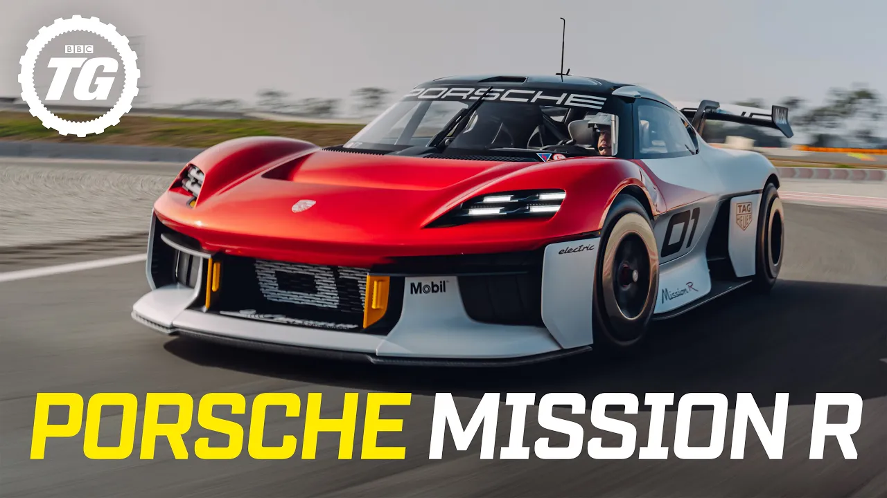 Porsche Mission R review: is this 1,000bhp electric concept the future of racing? | Top Gear