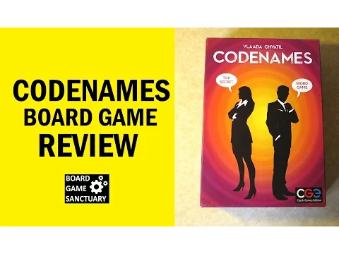 Codenames Board Game Review & Runthrough