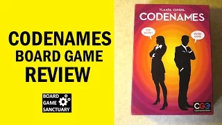 Codenames Board Game Review & Runthrough
