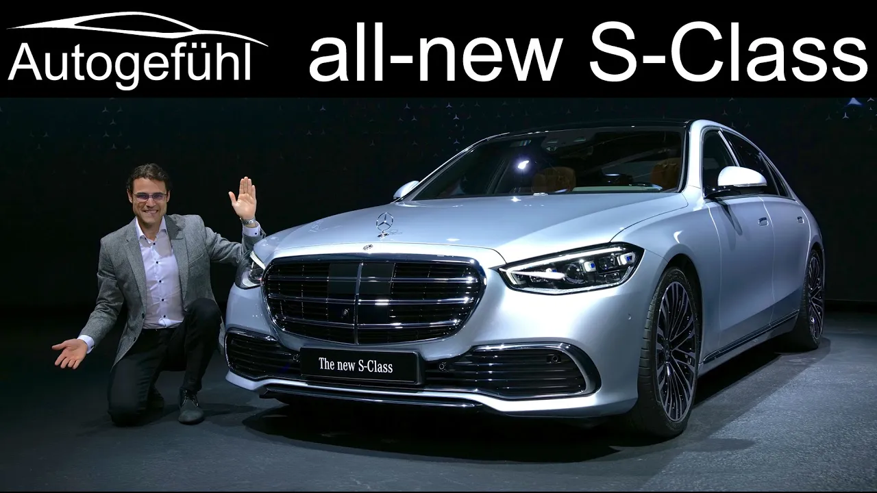 all-new Mercedes S-Class PREMIERE Exterior Interior review 2021 S-Klasse V223 (W223) - Autogefühl