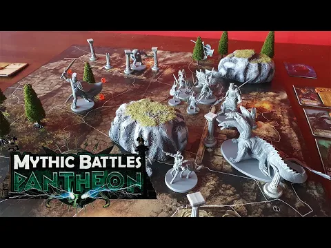 Mythic Battles Pantheon - Ares vs Zeus Nemesis Solo Playthrough