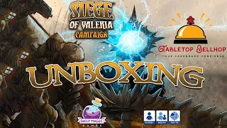 Siege of Valeria: Campaign Expansion Unboxing