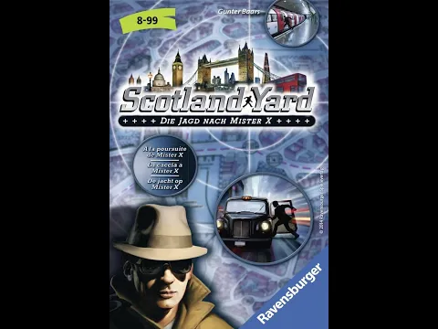 17.SCOTLAND YARD: HUNTING MISTER X - UNBOXING -