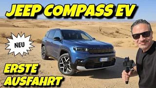 Neuer elektrischer Jeep Compass im Test. Modelljahr 2026 #ev