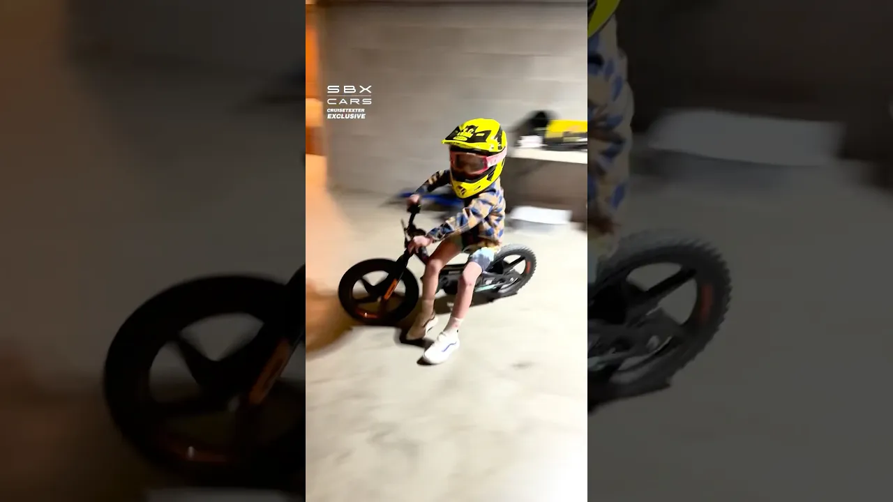 7-Year-Old Bike Drifting! 🔥 #drifting #bikes #bicycle