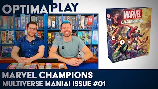 Marvel Champions Gameplay - Rogue and Groot VS Taskmaster! | Multiverse Mania 1