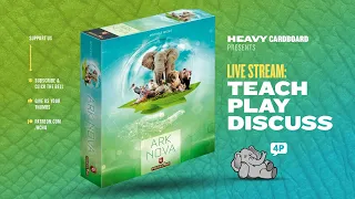 Ark Nova: Marine Worlds - 4p Play-through, & Roundtable Discussion by Heavy Cardboard