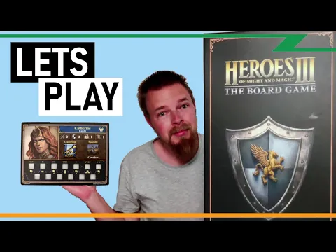 Homecoming - A Solo Expedition in Heroes of Might and Magic 3 Board Game