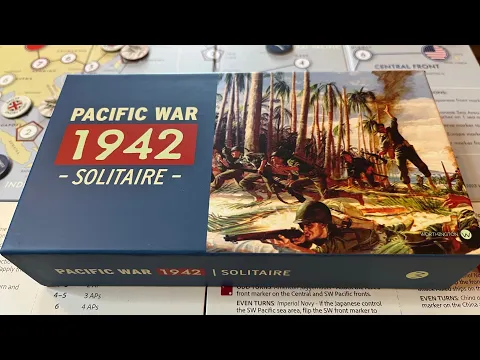 Pacific War 1942 Solitaire (Worthington) - AAR & Game Play