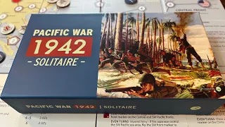 Pacific War 1942 Solitaire (Worthington) - AAR & Game Play