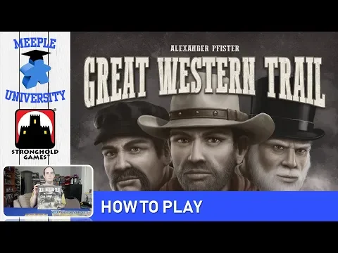 Great Western Trail Board Game – How to Play under 34 Minutes