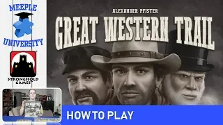 Great Western Trail Board Game – How to Play under 34 Minutes