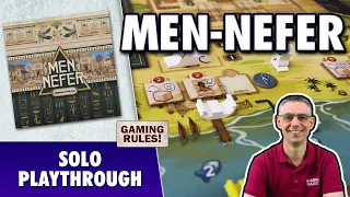 Men-Nefer: Solo Playthrough