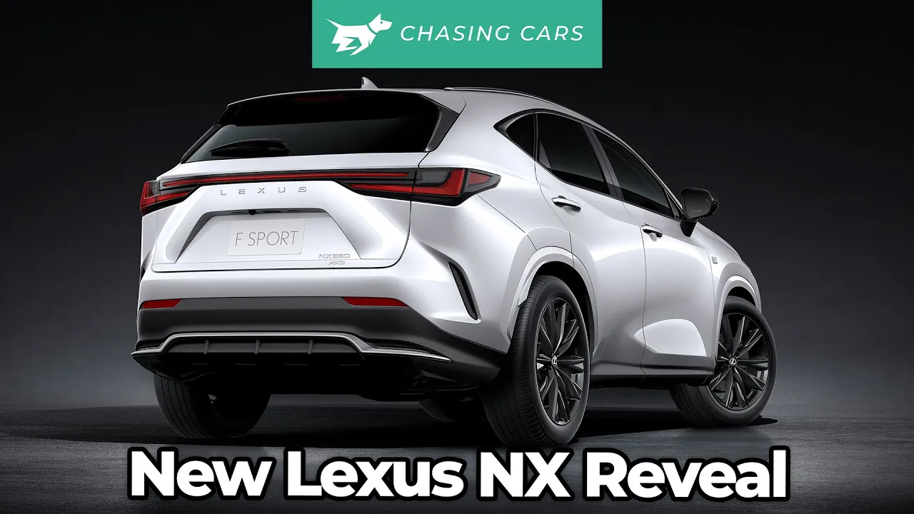 This is the 2022 Lexus NX! All-new luxury SUV revealed with PHEV | Chasing Cars