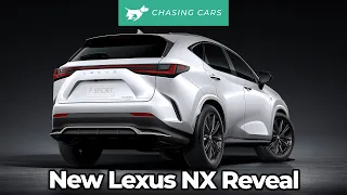 This is the 2022 Lexus NX! All-new luxury SUV revealed with PHEV | Chasing Cars