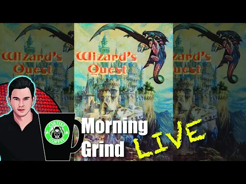 Wizard's Quest, Retro Boardgaming Online and How to Play - Morning Grind # 391 (3 Jan 2024)