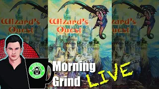 Wizard's Quest, Retro Boardgaming Online and How to Play - Morning Grind # 391 (3 Jan 2024)