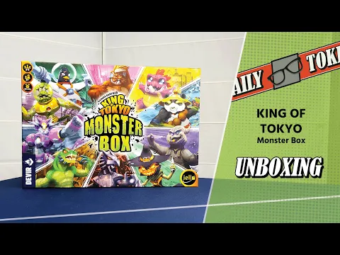 King of Tokyo: Monster Box - Unboxing