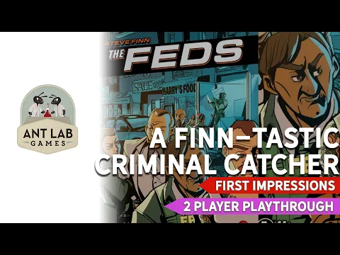 The Feds Board Game | Playthrough | Review