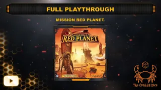 Mission Red Planet ... Full Playthrough and Review by the Crabby Dice