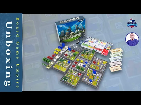 Magnate The First City Unboxing - Naylor Games