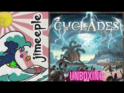 Cyclades Legendary edition unboxing