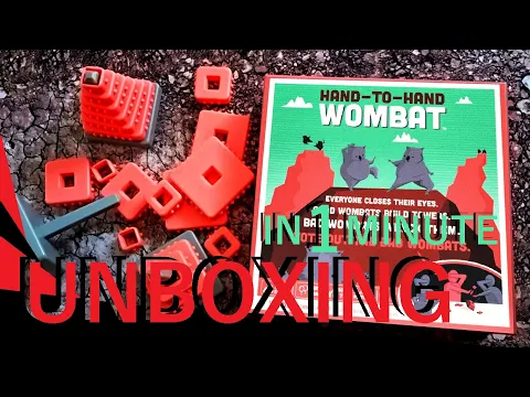Hand-to-Hand Wombat UNBOXING in 1 minute