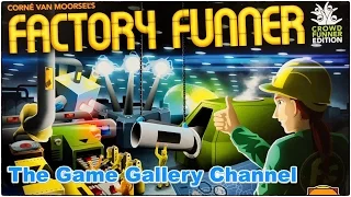 【ボードゲーム レビュー】「Factory Funner」- リアルタイム工場建築