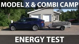 Towing combi camp with Model X