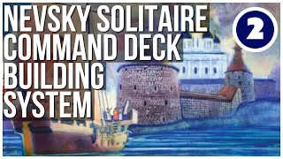 Nevsky Solitaire Command Deck System - Playthrough | GMT Games | Levy & Campaign - Episode 2