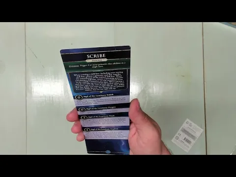 Unboxing - Elder Scrolls BotSE Scribe Class