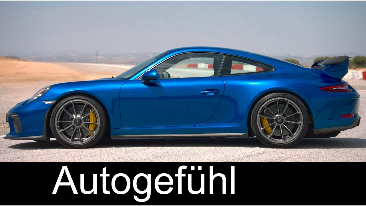 New Porsche 911 GT3 Preview Sound, Racetrack, Drifting, Exterior/Interior neu 2017