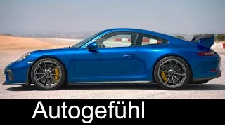 New Porsche 911 GT3 Preview Sound, Racetrack, Drifting, Exterior/Interior neu 2017