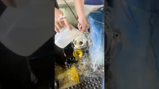 Turning Vehicle Parts Chrome! 😍 #chrome #cars #carparts