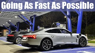 European Road Trip In The Audi E-Tron GT | DAY 6 | Munich - Hamburg | FLAT OUT FOR 750km