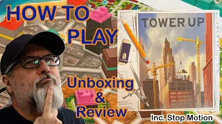 Tower Up | Monolith Games | How to Play, Unboxing and Review of this great city building Board Game