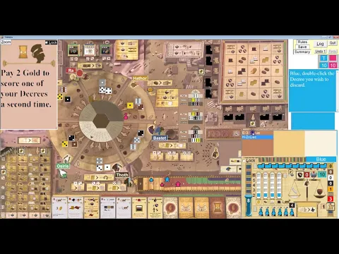 Tekhenu: Solo Rules Tutorial and Playthrough