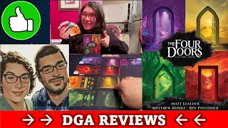 DGA Reviews Board Games: The Four Doors (Cozy Game Night)